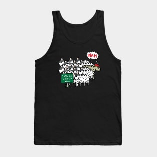 Anti Conspiracy Theory Tank Top